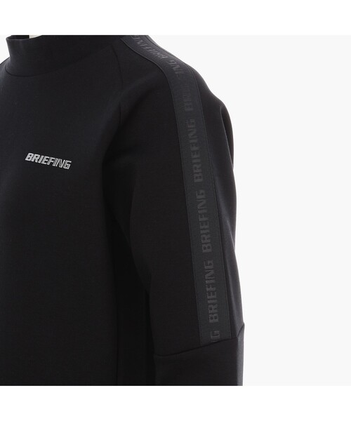 BRIEFING（ブリーフィング）の「【BRIEFING GOLF／ブリーフィングゴルフ】WS WARM LOGO LINE HIGHNECK DRESS（ワンピース・レディース・ブラック・M/S）」の9枚目の写真