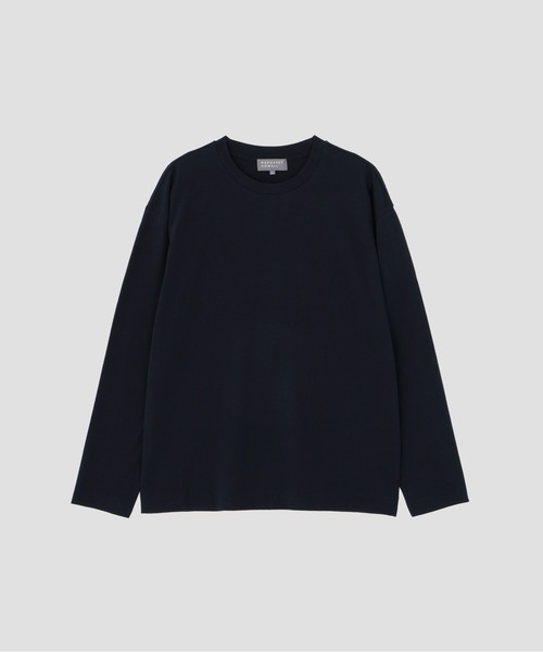 MARGARET HOWELL(マーガレットハウエル)の「PLAIN COTTON JERSEY TOP(Tシャツ/カットソー・メンズ・ホワイト/ネイビー/ブラック・LARGE/MEDIUM)」の8枚目の写真