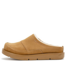 DIFFERSHOE（ディファーシュー）の「ベアファーパンプス5.5CMライトブラウン（サンダル）」