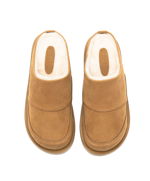 DIFFERSHOE（ディファーシュー）の「ベアファーパンプス5.5CMライトブラウン（サンダル・メンズ・ライトブラウン・FREE）」の5枚目の写真