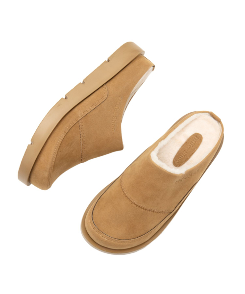 DIFFERSHOE（ディファーシュー）の「ベアファーパンプス5.5CMライトブラウン（サンダル・メンズ・ライトブラウン・FREE）」の6枚目の写真