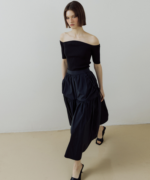 LUCIR ZU(ルシールズ)の「Upper Lips Knit (black)(ニット/セーター・レディース・その他・FREE)」の3枚目の写真