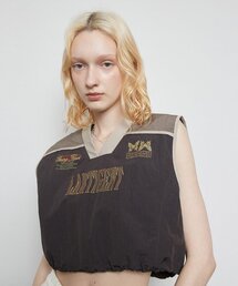 L3 NYLON STRING VEST(BROWN)