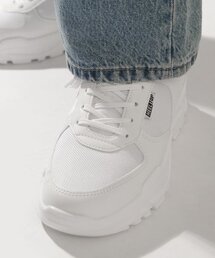 HEELTOP（ヒールトップ）の「HT4718-WH 8cm キ高さアグリーシューズ ジーク ホワイト [240 280MM]（スニーカー）」