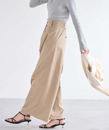 VIS | フロントタックデザインワイドパンツ(その他パンツ)