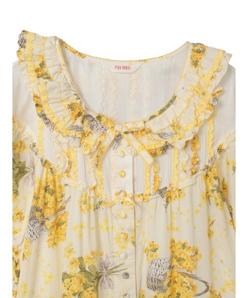 なのはなプリントワンピース（ワンピース）｜PINK HOUSE（ピンクハウス