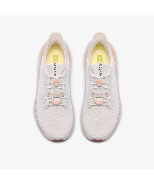 Clarks(クラークス)の「Pace Rise. / レディース ペースライズ (ホワイトコンビ)(スニーカー・レディース・ホワイト・UK3.5/UK4/UK4.5/UK5/UK5.5/UK6/UK3)」の6枚目の写真