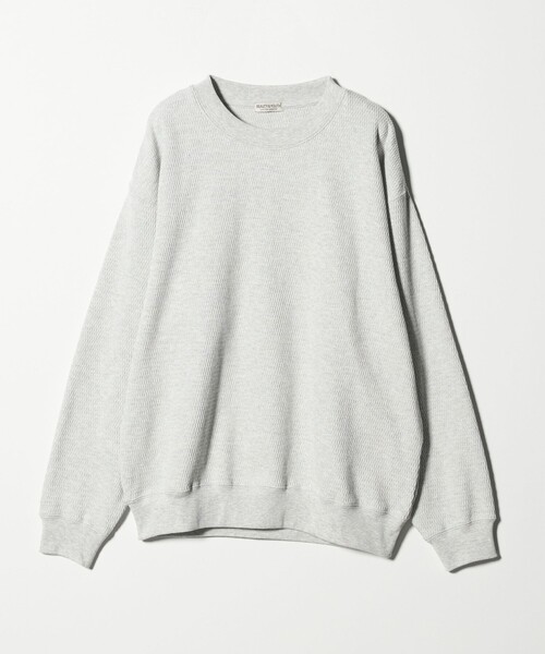 BEAUTY&YOUTH UNITED ARROWS(ビューティーアンドユースユナイテッドアローズ)の「ライスサーマル バルーン クルーネック カットソー(Tシャツ/カットソー・メンズ・ネイビー/ライトグレー/クリーム・XL/S/M/L)」の2枚目の写真