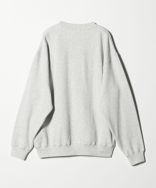 BEAUTY&YOUTH UNITED ARROWS(ビューティーアンドユースユナイテッドアローズ)の「ライスサーマル バルーン クルーネック カットソー(Tシャツ/カットソー・メンズ・ネイビー/ライトグレー/クリーム・XL/S/M/L)」の11枚目の写真