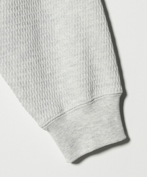 BEAUTY&YOUTH UNITED ARROWS(ビューティーアンドユースユナイテッドアローズ)の「ライスサーマル バルーン クルーネック カットソー(Tシャツ/カットソー・メンズ・ネイビー/ライトグレー/クリーム・XL/S/M/L)」の13枚目の写真