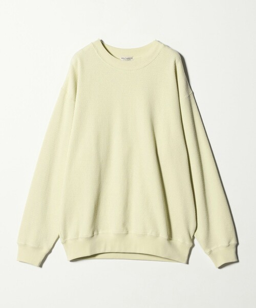 BEAUTY&YOUTH UNITED ARROWS(ビューティーアンドユースユナイテッドアローズ)の「ライスサーマル バルーン クルーネック カットソー(Tシャツ/カットソー・メンズ・ネイビー/ライトグレー/クリーム・XL/S/M/L)」の15枚目の写真