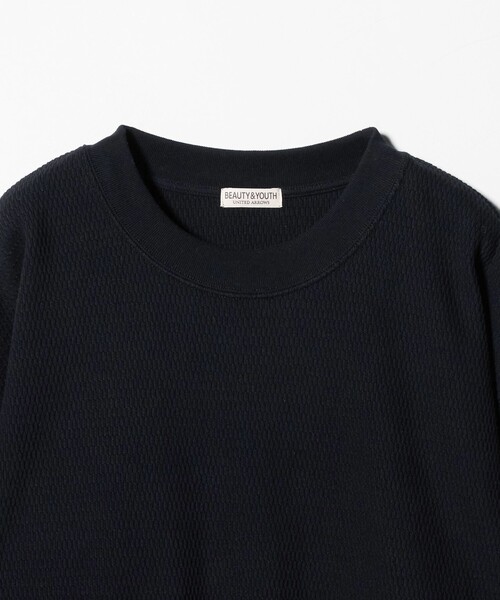 BEAUTY&YOUTH UNITED ARROWS(ビューティーアンドユースユナイテッドアローズ)の「ライスサーマル バルーン クルーネック カットソー(Tシャツ/カットソー・メンズ・ネイビー/ライトグレー/クリーム・XL/S/M/L)」の21枚目の写真