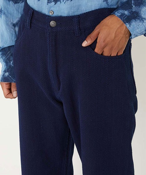 BLUE BLUE JAPAN(ブルーブルージャパン)の「ホンアイライトサシコ ジーンズ(その他パンツ・メンズ・インディゴブルー・L/XL/M/S)」の4枚目の写真