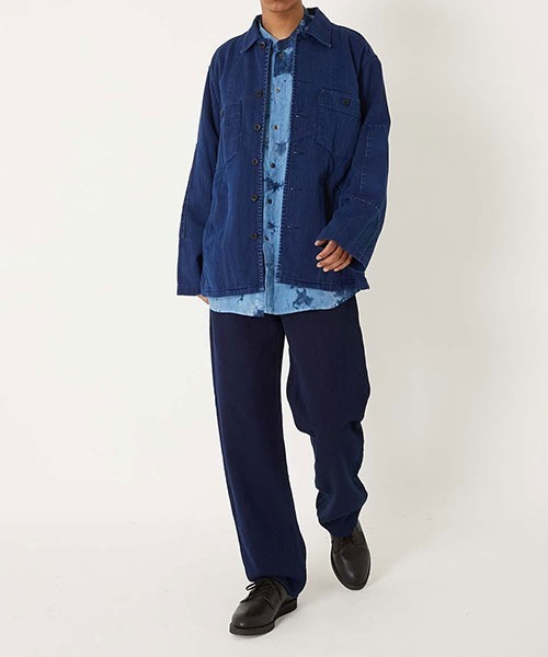 BLUE BLUE JAPAN(ブルーブルージャパン)の「ホンアイライトサシコ ジーンズ(その他パンツ・メンズ・インディゴブルー・L/XL/M/S)」の2枚目の写真