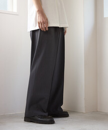 FREAK'S STORE | ワイドストレートシルエット ワンタック スラックスパンツ(スラックス)