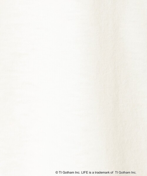 GOOD ROCK SPEED（グッドロックスピード）の「【GOOD ROCK SPEED/グッドロックスピード】プリントノースリーブTシャツ / フォトT / フレンチスリーブ / LIFE PICTURE COLLECTION（Tシャツ/カットソー・レディース・ホワイト系その他2/ホワイト系その他3/ホワイト系その他・フリー）」の8枚目の写真