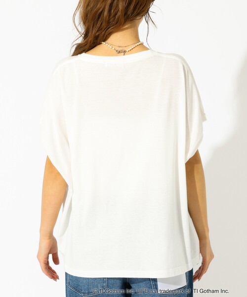 GOOD ROCK SPEED（グッドロックスピード）の「【GOOD ROCK SPEED/グッドロックスピード】プリントノースリーブTシャツ / フォトT / フレンチスリーブ / LIFE PICTURE COLLECTION（Tシャツ/カットソー・レディース・ホワイト系その他2/ホワイト系その他3/ホワイト系その他・フリー）」の22枚目の写真