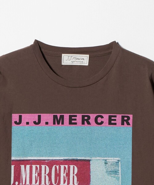 早い者勝ち！今期新作J.J. MERCER モカ 長袖Tシャツ 別注】＜J.Jmercer＞プリント ロングスリーブTシャツ（Tシャツ