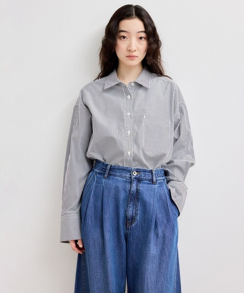 【WEB限定】ブロードカラーシャツ