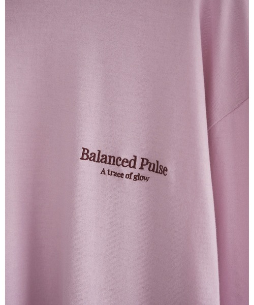 anuke（アンヌーク）の「Logo Long T-Shirts（Tシャツ/カットソー・レディース・グレー/ブラウン/ピンク・FREE）」の8枚目の写真