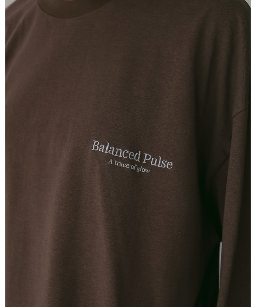 anuke（アンヌーク）の「Logo Long T-Shirts（Tシャツ/カットソー・レディース・グレー/ブラウン/ピンク・FREE）」の12枚目の写真