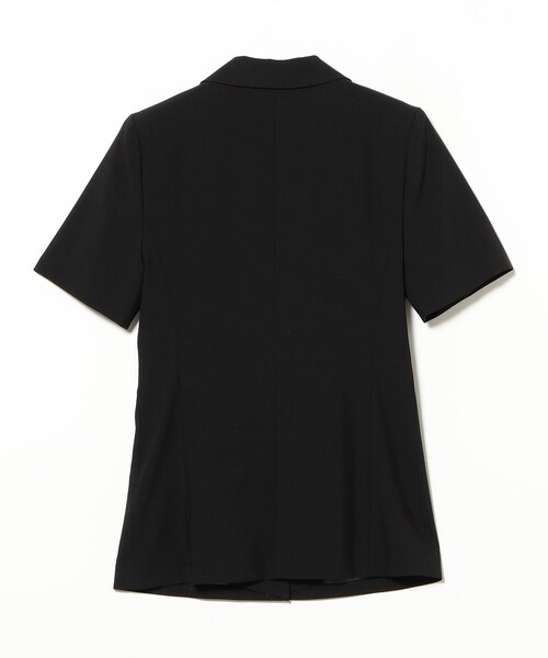 Demi-Luxe BEAMS(デミルクス ビームス)の「BEAMS SALON / ジェントル ライン ジャケット ビームスサロン(テーラードジャケット・レディース・ベージュ/ブラック・38/36)」の8枚目の写真