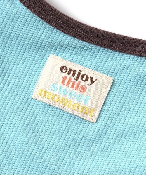 BREEZE（ブリーズ）の「【WEB限定】キャミ×長パンツセットアップ_ジュニア対応（セットアップ・キッズ・ピンク/サックスブルー/オフホワイト・150/140/130/120/110/100/90）」の11枚目の写真