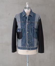 Iroquois | CENTER SEAM JKT×LEATHER DISTRESSED(ブルゾン)