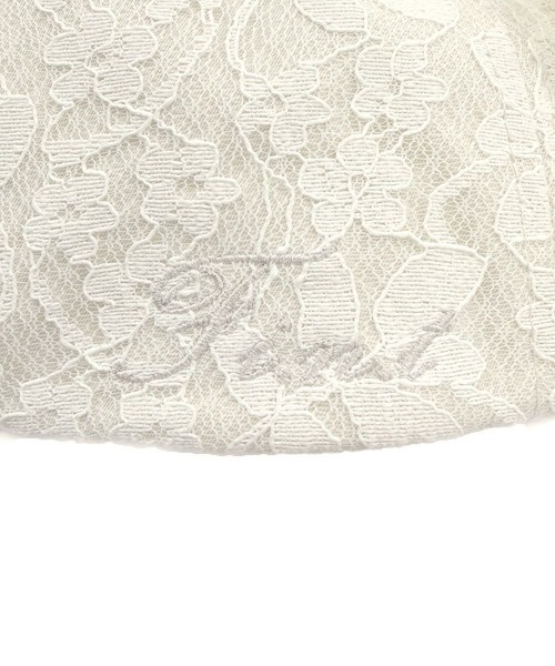 F i.n.t（フィント）の「総レースバックリボンキャップ（キャップ・レディース・ブラック/オフホワイト・FREE）」の18枚目の写真