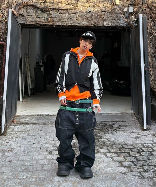 ROARINGRAD（ロアリングラド）の「26 クロップトラックジャケット ブラック（ナイロンジャケット・レディース・その他・LARGE/MEDIUM）」の11枚目の写真