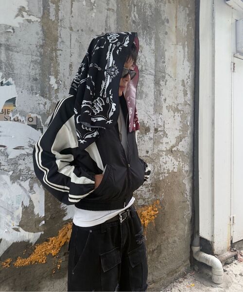 ROARINGRAD（ロアリングラド）の「26 クロップトラックジャケット ブラック（ナイロンジャケット・レディース・その他・LARGE/MEDIUM）」の12枚目の写真