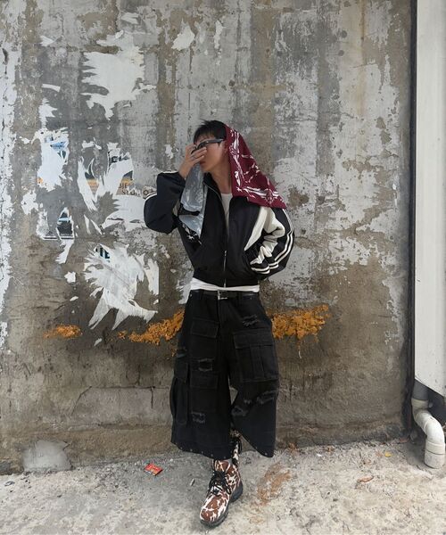 ROARINGRAD（ロアリングラド）の「26 クロップトラックジャケット ブラック（ナイロンジャケット・レディース・その他・LARGE/MEDIUM）」の16枚目の写真