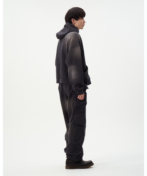 DISCOVERED（ディスカバード）の「ARMY CARGO SWEAT PANTS（スウェットパンツ・メンズ・カモフラージュ/ブラック・LARGE/SMALL）」の8枚目の写真