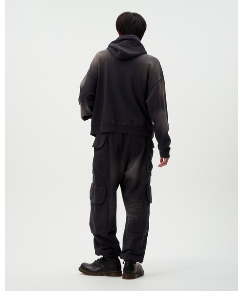 DISCOVERED（ディスカバード）の「ARMY CARGO SWEAT PANTS（スウェットパンツ・メンズ・カモフラージュ/ブラック・LARGE/SMALL）」の10枚目の写真