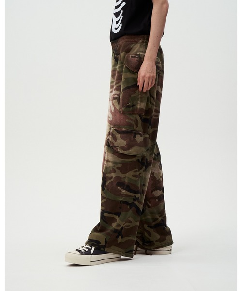 DISCOVERED（ディスカバード）の「ARMY CARGO SWEAT PANTS（スウェットパンツ・メンズ・カモフラージュ/ブラック・LARGE/SMALL）」の12枚目の写真