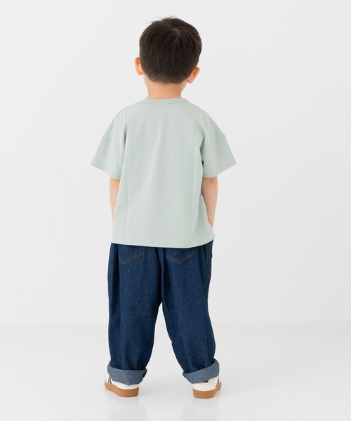 THE FELiX(フェリクス)の「〈フィリックス・ザ・キャット〉半袖Tシャツ(Tシャツ/カットソー・キッズ・ミント/オートミール/ホワイト/チャコールグレー・80cm/140cm/130cm/120cm/110cm/100cm/90㎝)」の18枚目の写真
