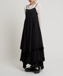 w closet | イレヘムフリルキャミワンピース(ワンピース)