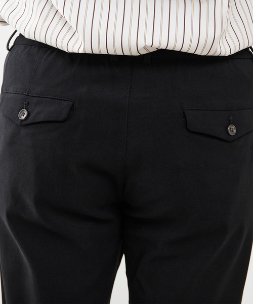 MEN'S MELROSE（メンズメルローズ）の「《WEB限定》【全6サイズ×7色展開】ハイストレッチアンクルテーパードパンツ（チノパンツ・メンズ・ホワイト/ブルー/グレー/ネイビー/ブラック・2/4/6/3/5/7）」の13枚目の写真