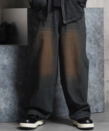 【セットアップ可能】12oz デニムカーブパンツ / 12oz Denim Curve Pants