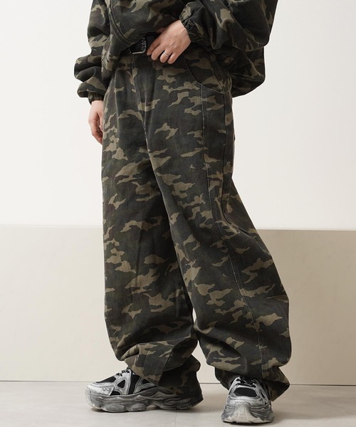 セール】【セットアップ可能】12oz デニムカーブパンツ / 12oz Denim