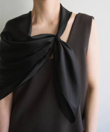 Plage（プラージュ）の「《一部カラー新宿店・WEB限定》MY_silk satin スカーフ（バンダナ/スカーフ）」