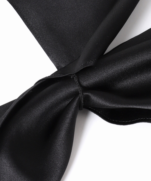 plage（プラージュ）の「《一部カラー新宿店・WEB限定》MY_silk satin スカーフ（バンダナ/スカーフ・レディース・ブラック・FREE）」の12枚目の写真