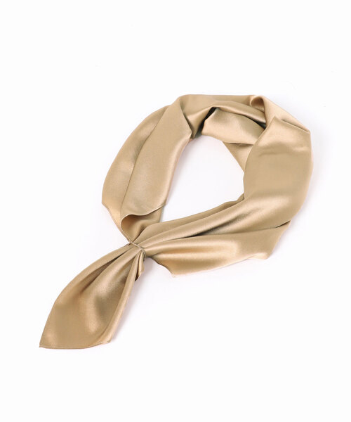 plage（プラージュ）の「《一部カラー新宿店・WEB限定》MY_silk satin スカーフ（バンダナ/スカーフ・レディース・ブラック・FREE）」の20枚目の写真