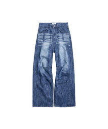 999HUMANITY（999ヒューマニティ）の「AV プリーツデニムパンツ (ビンテージブルー)（デニムパンツ）」