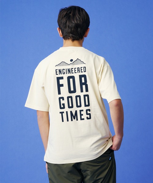 KAVU(カブー)の「KAVU/カブー Good Time Tee ( pigment)/グッドタイム Tシャツ(Tシャツ/カットソー・メンズ・ナチュラル/ブラック/ネイビー・MEDIUM/LARGE/X-LARGE)」の3枚目の写真