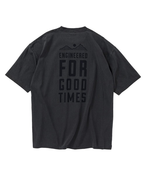 KAVU(カブー)の「KAVU/カブー Good Time Tee ( pigment)/グッドタイム Tシャツ(Tシャツ/カットソー・メンズ・ナチュラル/ブラック/ネイビー・MEDIUM/LARGE/X-LARGE)」の2枚目の写真