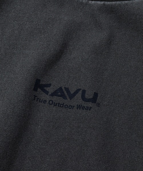 KAVU(カブー)の「KAVU/カブー Good Time Tee ( pigment)/グッドタイム Tシャツ(Tシャツ/カットソー・メンズ・ナチュラル/ブラック/ネイビー・MEDIUM/LARGE/X-LARGE)」の5枚目の写真