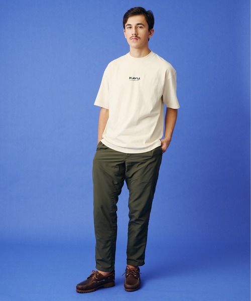 KAVU(カブー)の「KAVU/カブー Good Time Tee ( pigment)/グッドタイム Tシャツ(Tシャツ/カットソー・メンズ・ナチュラル/ブラック/ネイビー・MEDIUM/LARGE/X-LARGE)」の11枚目の写真