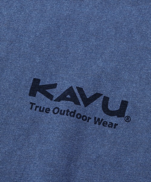 KAVU(カブー)の「KAVU/カブー Good Time Tee ( pigment)/グッドタイム Tシャツ(Tシャツ/カットソー・メンズ・ナチュラル/ブラック/ネイビー・MEDIUM/LARGE/X-LARGE)」の15枚目の写真