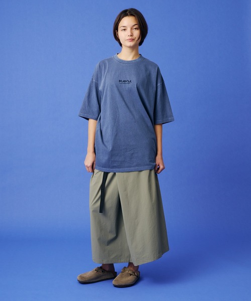 KAVU(カブー)の「KAVU/カブー Good Time Tee ( pigment)/グッドタイム Tシャツ(Tシャツ/カットソー・メンズ・ナチュラル/ブラック/ネイビー・MEDIUM/LARGE/X-LARGE)」の17枚目の写真
